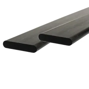 – Flat Carbon Fiber RODS - 1mm x 6mm x 1000mm – Pultruded Flat Solid Rod - Black Matte Finish - Pure Solid Carbon Fibre Flat Strips - for RC Planes-Drones, Boat DIY Craft Projects