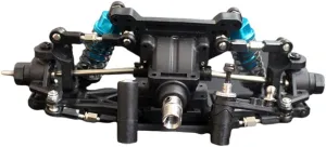 1 Set RC Car Axle Assembly for HSP 94123 1/10 Scale Remote Control Crawler Hobby Model Flat Sports Car DIY Replacements Parts Accessories - Rear(Front)