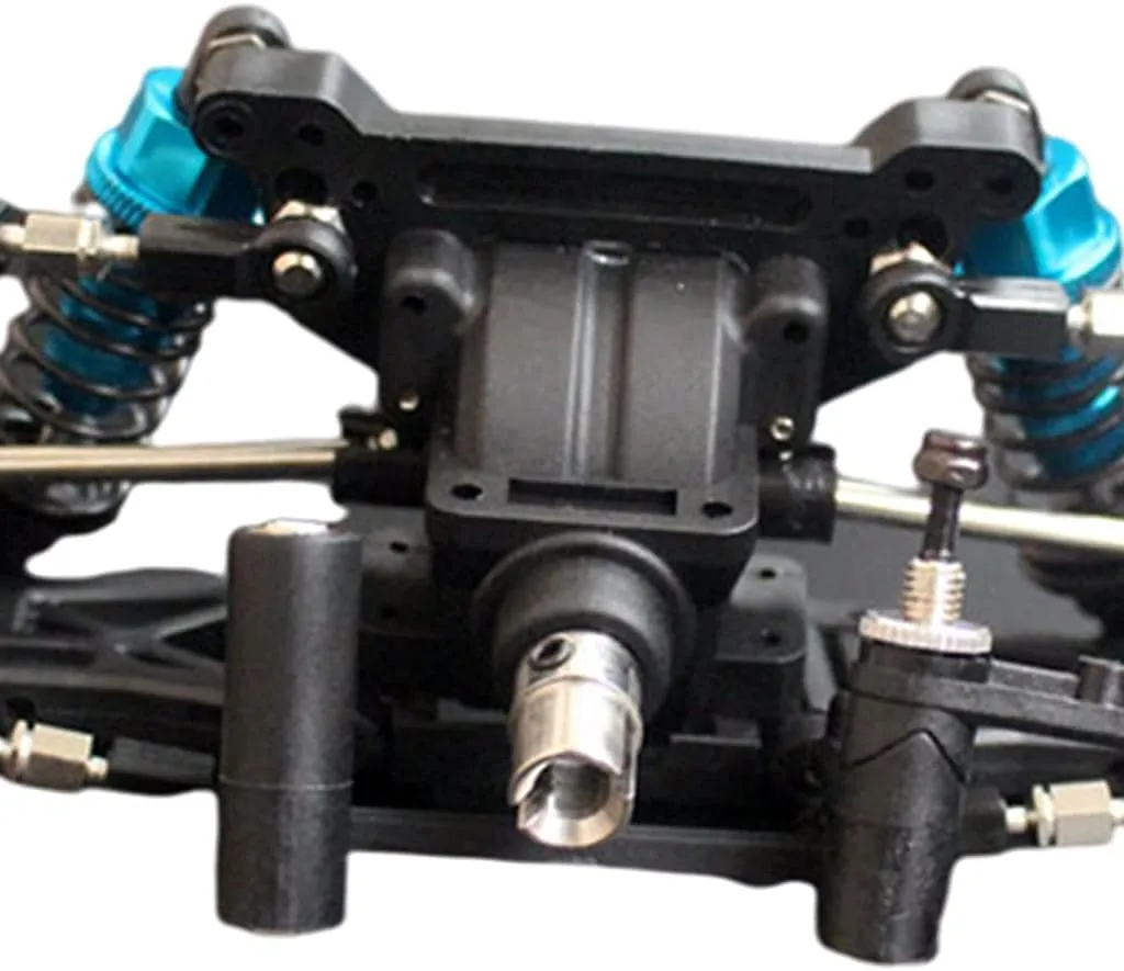 1 Set RC Car Axle Assembly for HSP 94123 1/10 Scale Remote Control Crawler Hobby Model Flat Sports Car DIY Replacements Parts Accessories - Rear(Front)