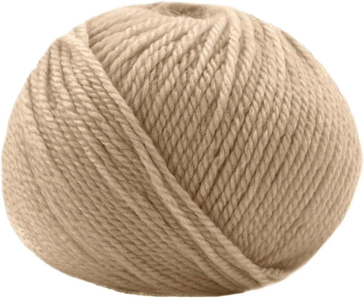10-Pack 100% Cashmere Yarn for Knitting and Crochet, Lana Gatto Luxury Prestige Line, 250 gr. 750 mt, 9 oz 820 yds (Camel - 14618, 10)