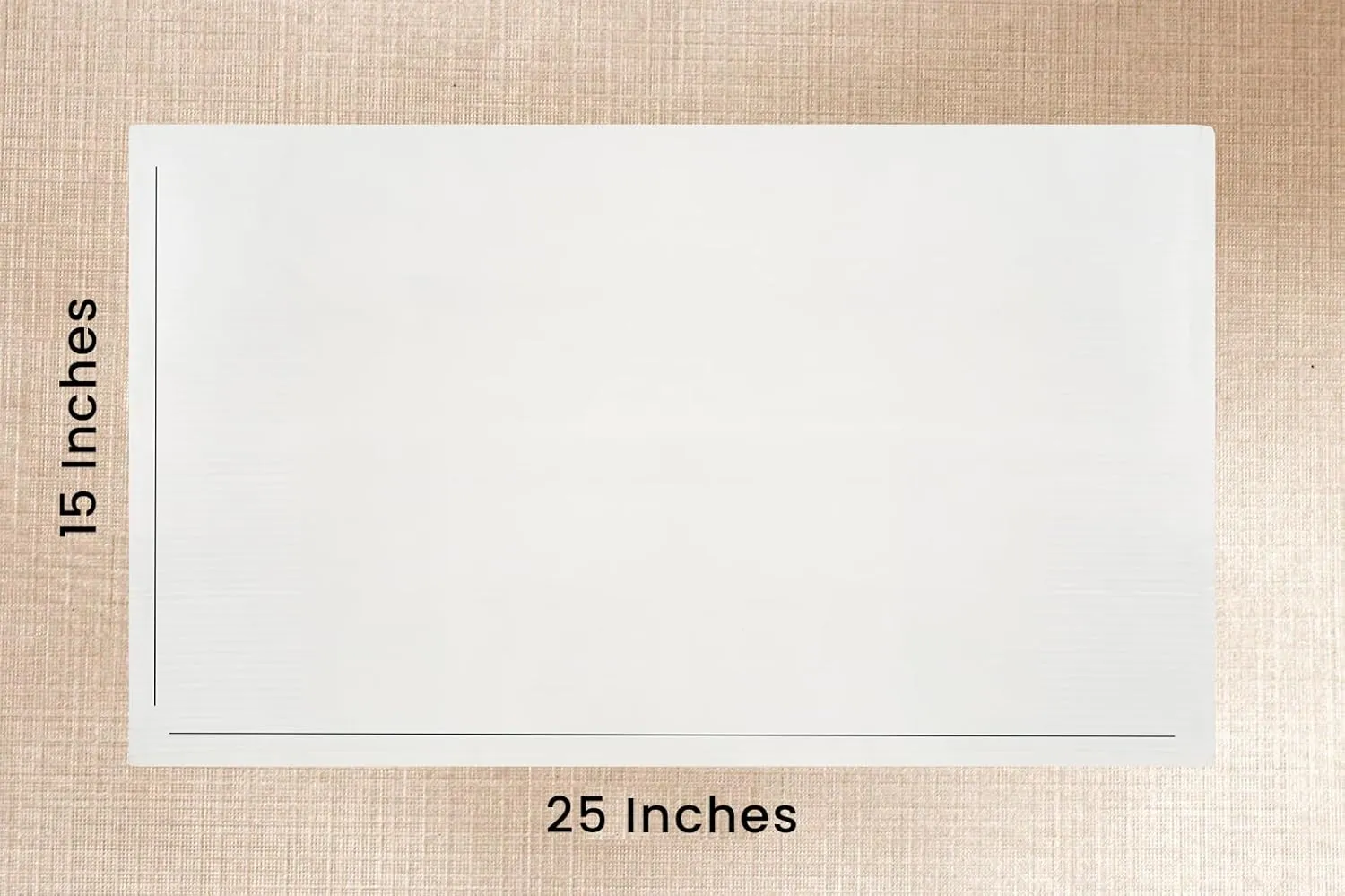 100% Cotton White Dish Cloths, Flat Weave Striped Border & Textured Jacquard Weave, Professional Kitchen Towels for Embroidery, Washing Dishes - Tea Towels for Baking & Crafting 15" x 25"