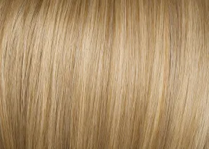 12" Length 1 Piece Clip-In Extension Color R14/88 Golden Wheat - Tru2Life 100% Heat Friendly Synthetic Fiber Hairdo Full Volume Loose Waves or Curls Extensione de Cabello Maxwigs Hairloss Booklet