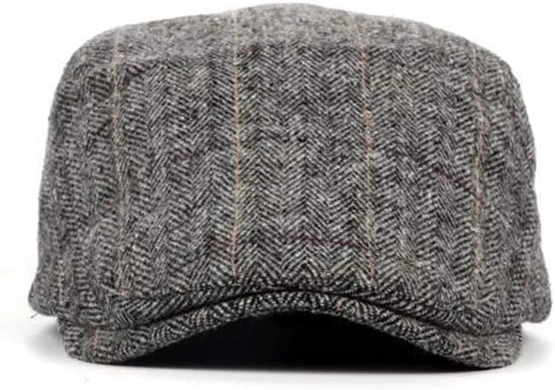2 Pack Men's Cotton Flat Cap Ivy Gatsby Newsboy Hat