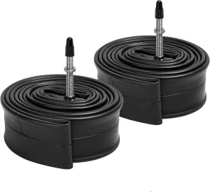2-PCS 700x35C/38C/40C/42C/43C Bike Tubes AV32/AV48/FV48/FV60mm Schrader/Presta Valve 35/43-622 Inner Tube 700C Bicycle Tubes for 700 x 35C 700x38C 700x40C 700x42C 700x43C Bike Tire Tubes