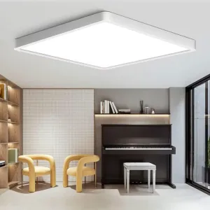 24W 12inch LED Flush Mount Ceiling Light Square Ceiling Light Super Thin 5000k Daylight White Flat Panel Modern Lighting Fixture 3200 Lumen Lights for Bathroom Kitchen Hallway Stairwell Living Room