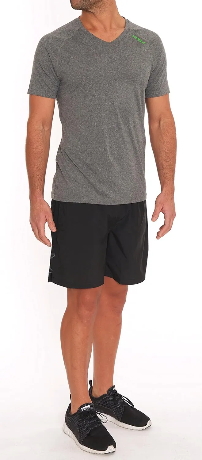 2XU Men's Urban V-Neck Short Sleeve Tee