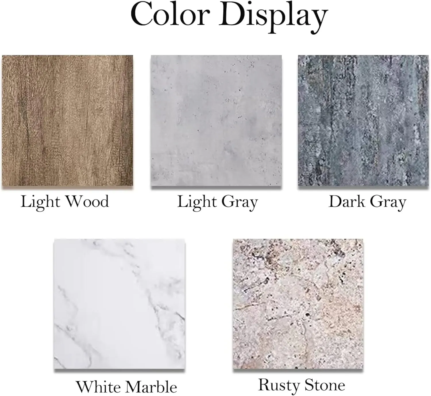 5 PCS Boards Photo Backdrop for Flat Lay, Food Photography Background 16x16 Inch, BEIYANG