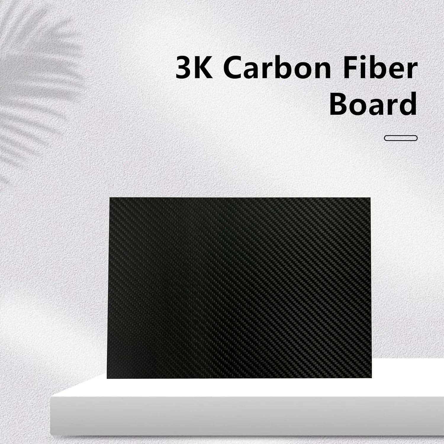 600X500X0.5MM 1.0MM 1.5MM 2.0MM 2.5MM 3.0MM 3.5MM 4.0MM 4.5MM 5.0MM 6.0MM 7.0MM 8.0MM 10.0MM Carbon Fiber Sheets 100% 3K Carbon Fiber Laminate Plate Twill Weave Panel Sheet (1, 600 * 500 * 2.0)