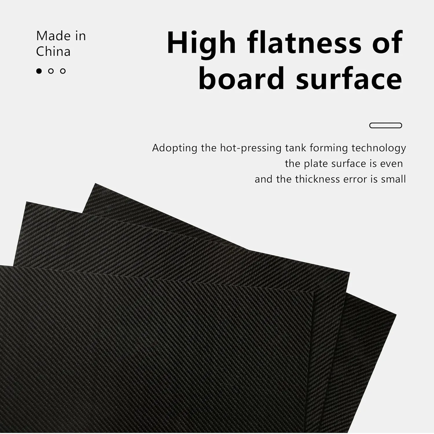 600X500X0.5MM 1.0MM 1.5MM 2.0MM 2.5MM 3.0MM 3.5MM 4.0MM 4.5MM 5.0MM 6.0MM 7.0MM 8.0MM 10.0MM Carbon Fiber Sheets 100% 3K Carbon Fiber Laminate Plate Twill Weave Panel Sheet (1, 600 * 500 * 2.0)