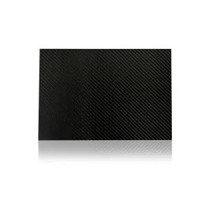 600X500X0.5MM 1.0MM 1.5MM 2.0MM 2.5MM 3.0MM 3.5MM 4.0MM 4.5MM 5.0MM 6.0MM 7.0MM 8.0MM 10.0MM Carbon Fiber Sheets 100% 3K Carbon Fiber Laminate Plate Twill Weave Panel Sheet (1, 600 * 500 * 2.0)