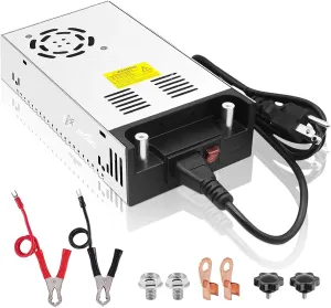 AC to DC Converter 110V to 12V, Universal SMPS 360W Switching Power Supply Transformer Adapter for RV,Pump,LED Strip, LCD Monitor