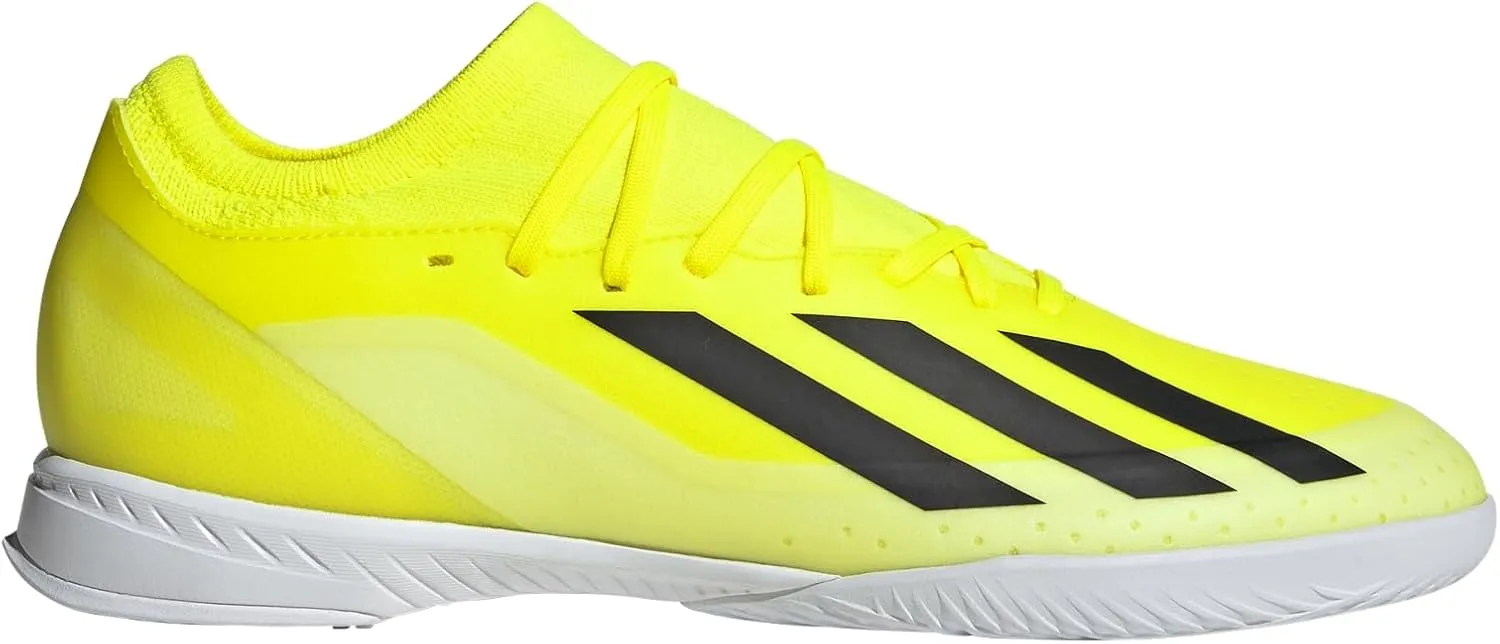 adidas Unisex-Adult X Crazyfast League Firm Indoor Sneaker