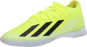 adidas Unisex-Adult X Crazyfast League Firm Indoor Sneaker