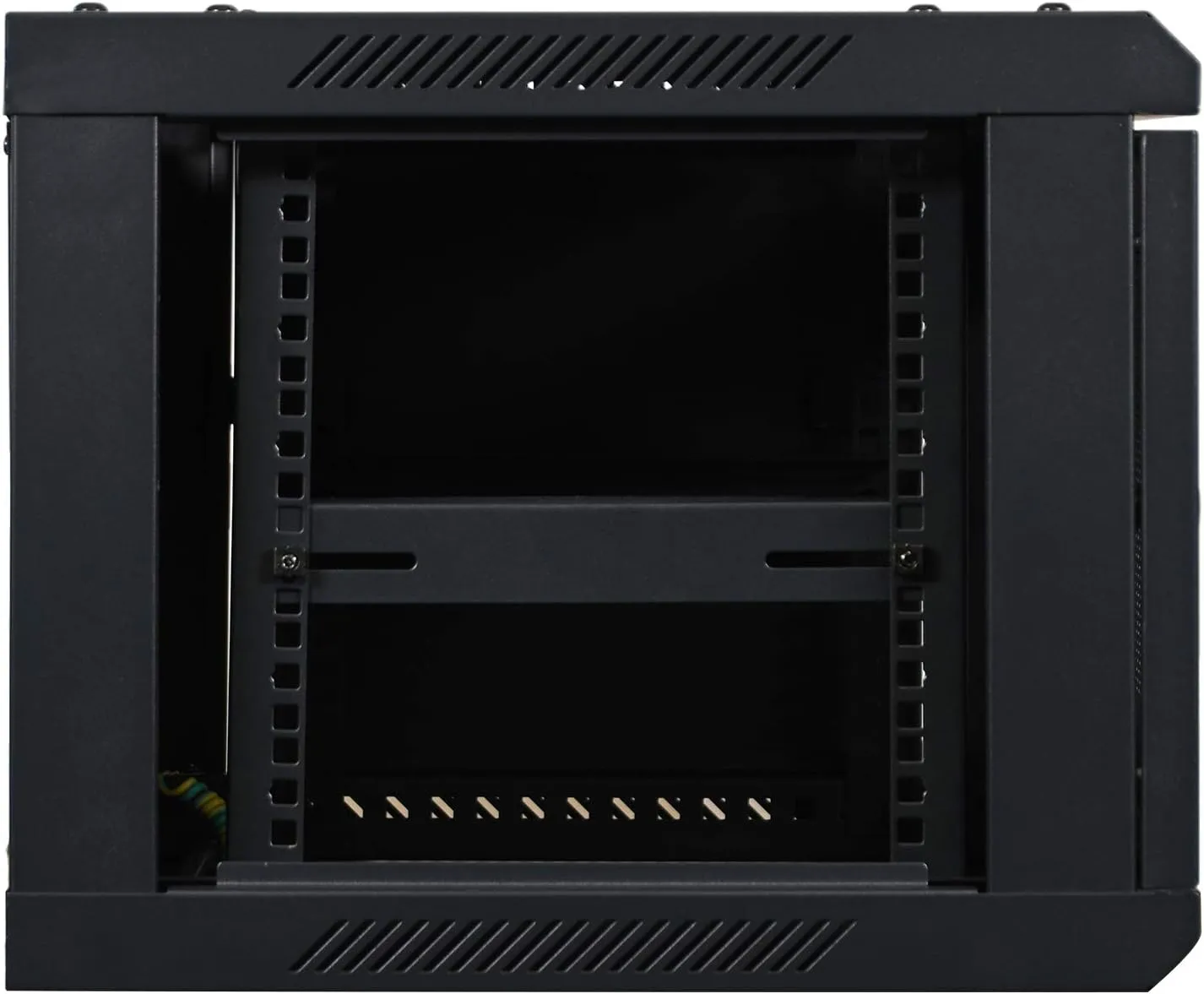 Aeons 6U Signature Wall Mount 19-inch IT Network Cabinet Enclosure Server Rack 16-inch depth glass door