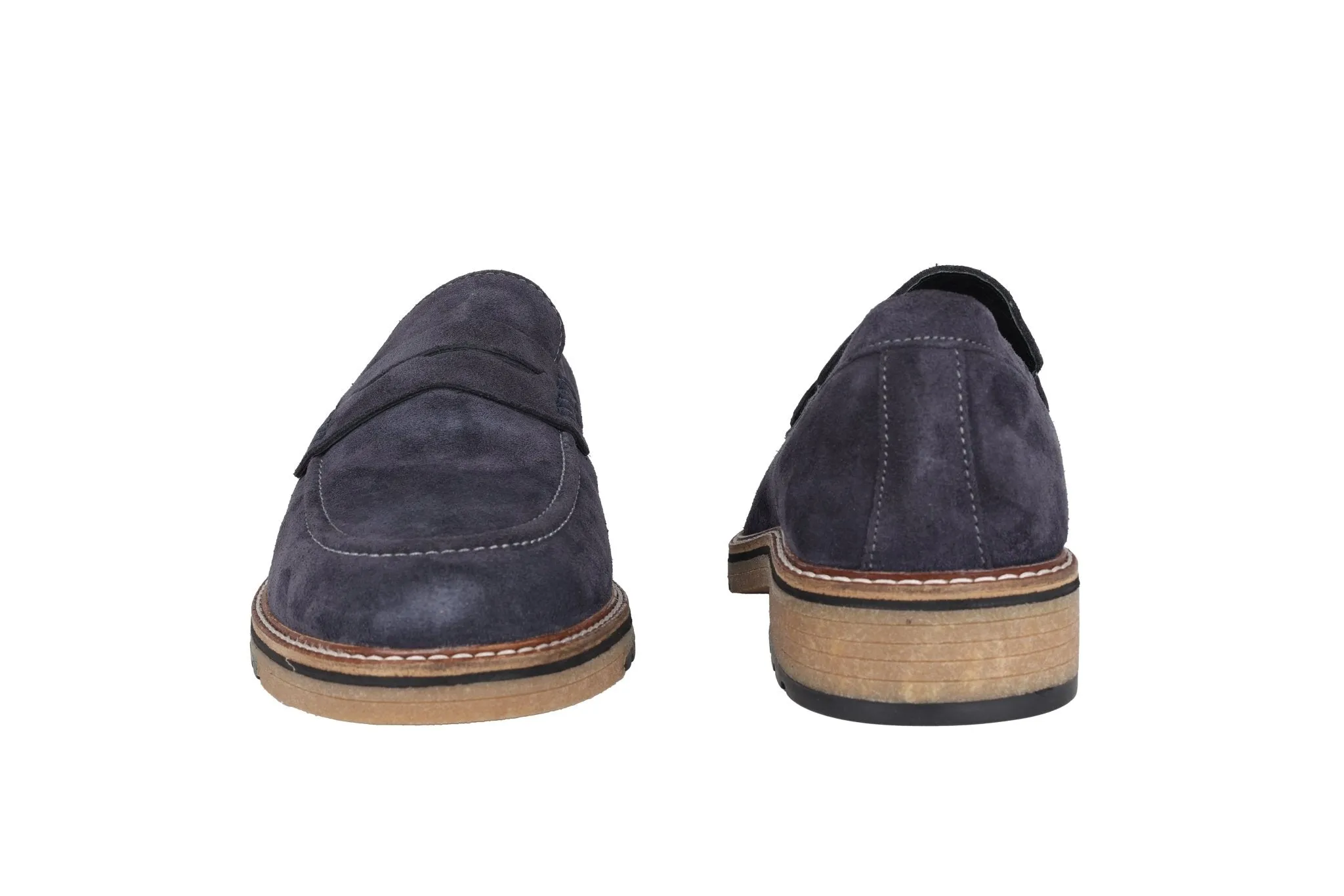 'Alessio' men's loafer - Blue