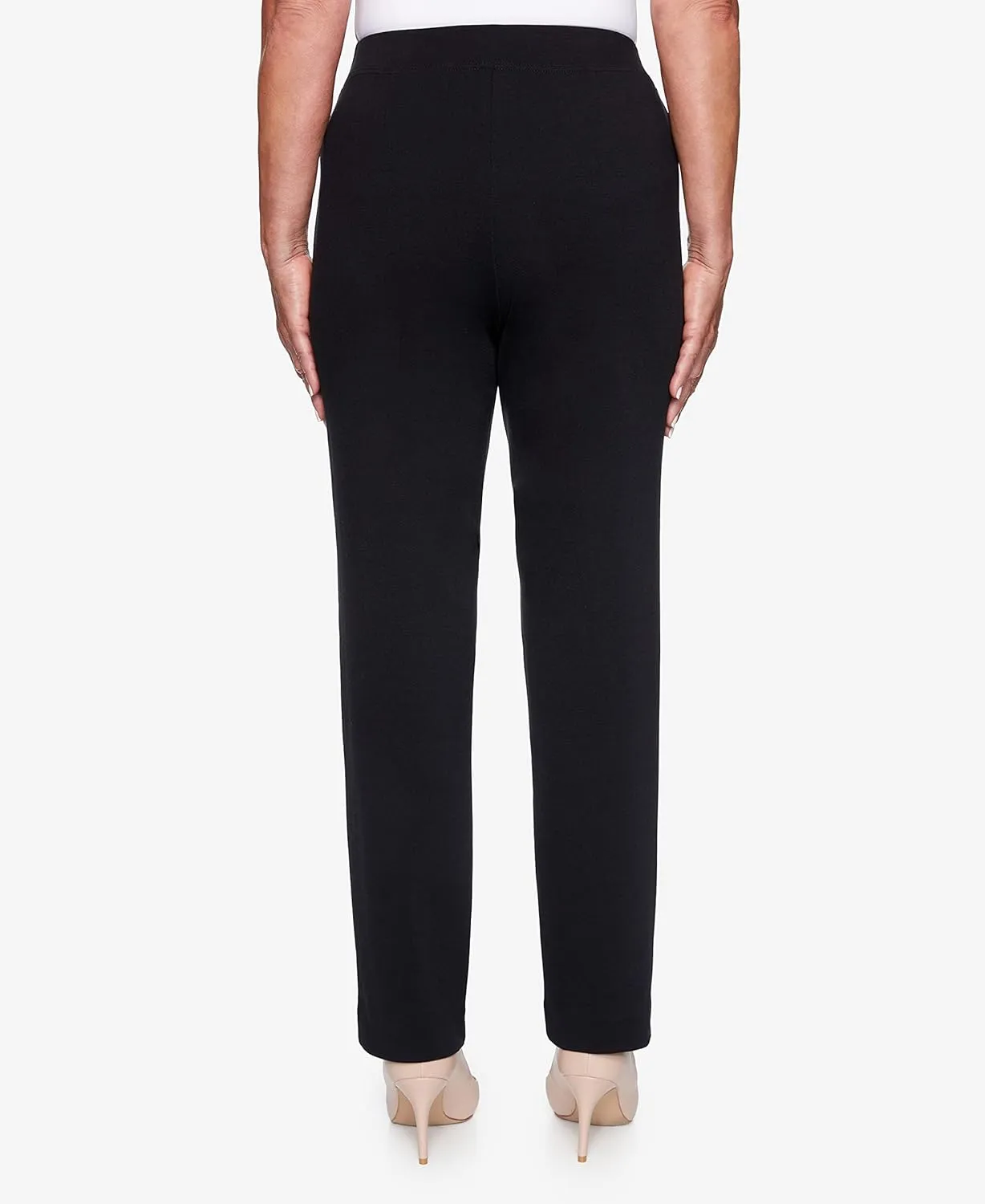 Alfred Dunner Women's Sateen Short Length Pant