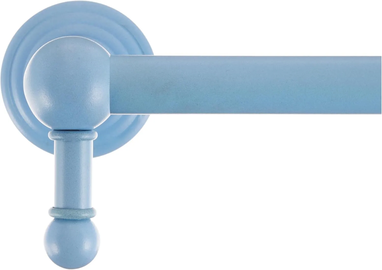 Allied Brass 7251/18-FTB Satellite Orbit Two Collection 18 Inch Towel Bar, Flat Troll Blue