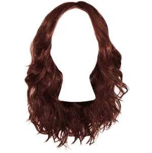 Alluring Locks Wig With Long Layered Waves by Hairuwear, Average Cap, GF132SS Sangria