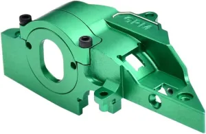 Aluminum 7075 Alloy Adjustable Gear Rotation Quick Release Motor Base for Traxxas 1:16 Mini Maxx 4WD 107154-1 / Mini XRT VXL-3S 108076-1 Monster Truck Upgrades - Green