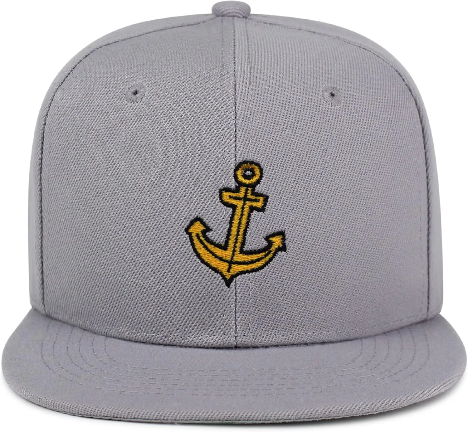 Anchor Hip-Hop Snapback Hat Embroidered Baseball Cap Boat Pirate