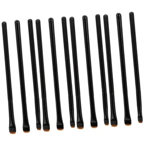 Angoily 12pcs Eyeliner Brush Eye Makeup Tools for Application Includes and Flat Brushes for Professionals and Enthusiasts