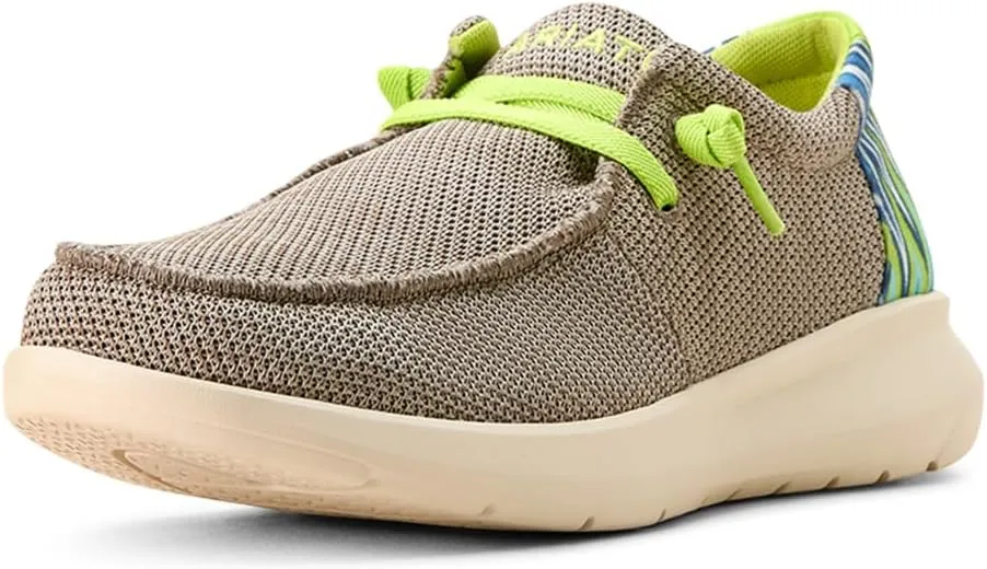 ARIAT Men's Hilo, Slate Grey Mesh/Lime Green, 8 Wide