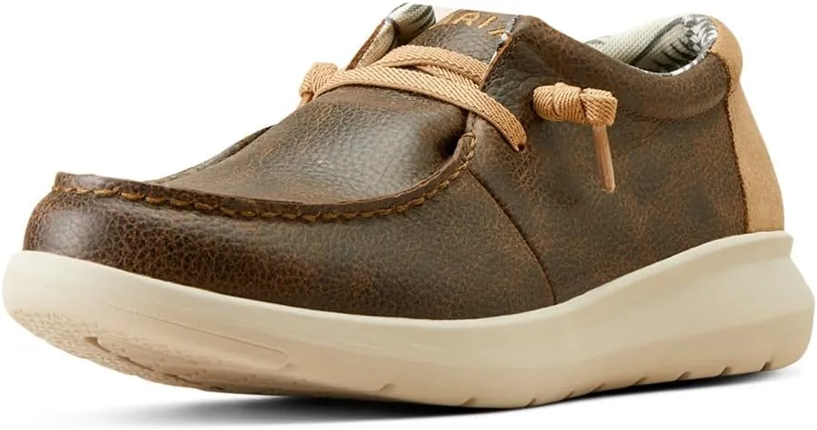ARIAT Mens Hilo Washed Grey Denim Casual Shoe