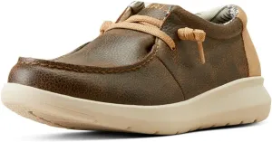 ARIAT Mens Hilo Washed Grey Denim Casual Shoe