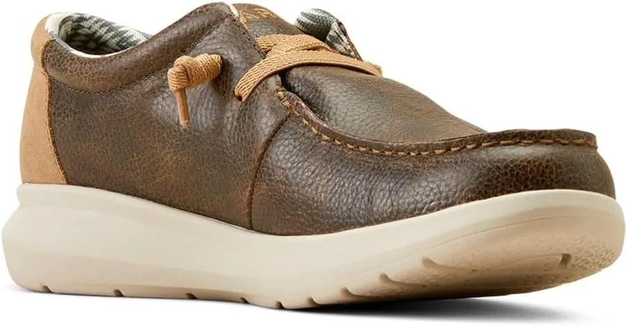 ARIAT Mens Hilo Washed Grey Denim Casual Shoe