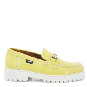 Atlanta Mocassin Yellow Buckle Chunky Loafer