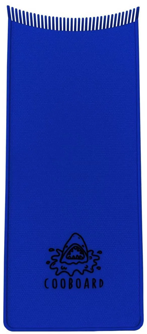 Authentic Cooboard Balayage Board with Teeth | Original Highlighting Paddle from The Maker of Cooboard Hair Highlighting Kit | Easy to Clean, Sturdy, Lightweight (Cooboard Blue)