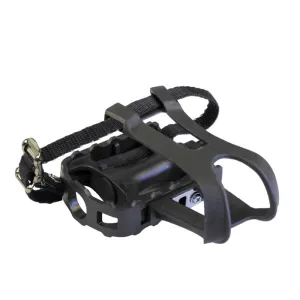 Azur Grip  Pedals with Toe Clips
