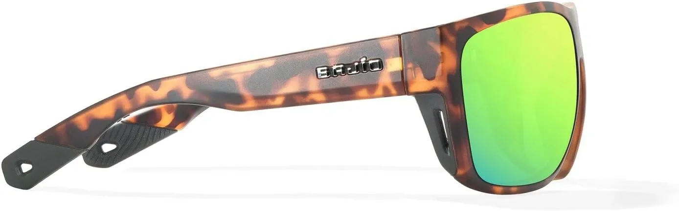 Bajio Las Rocas Polarized Sunglasses – XL Full-Wrap Frame for Maximum Coverage – Ergo Rubber Nose & Temples, Side Ventilation