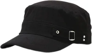 Baseball Cap Men Washed Cotton Flat Top Hat Casual Adjustable Army Cap Cadet Hats Spring Four Seasons Sun Caps Suns