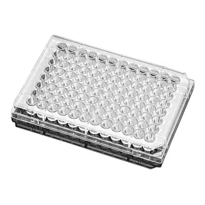 BD 353910 Falcon Clear Polystyrene Sterile 96 Well Microtest Assay Plate, 300 microliter Volume, U-Bottom Shape (Case of 50)