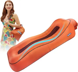 BEAUTRIP Upgrade Breathable Inflatable Lounger Portable Sleeping Airbed Couch Mattress with Mezzanine Mesh for Indoor & Outdoor Camping Hiking Lakeside Beach Swimming Pool