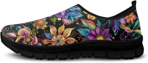Binienty Women's Loafer Shoes Casual Ballet Flat Nurse Sneakers Comfy Slip-Ons Round Toe Footwear