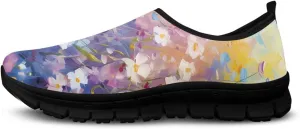 Binienty Women's Loafer Shoes Casual Ballet Flat Nurse Sneakers Comfy Slip-Ons Round Toe Footwear