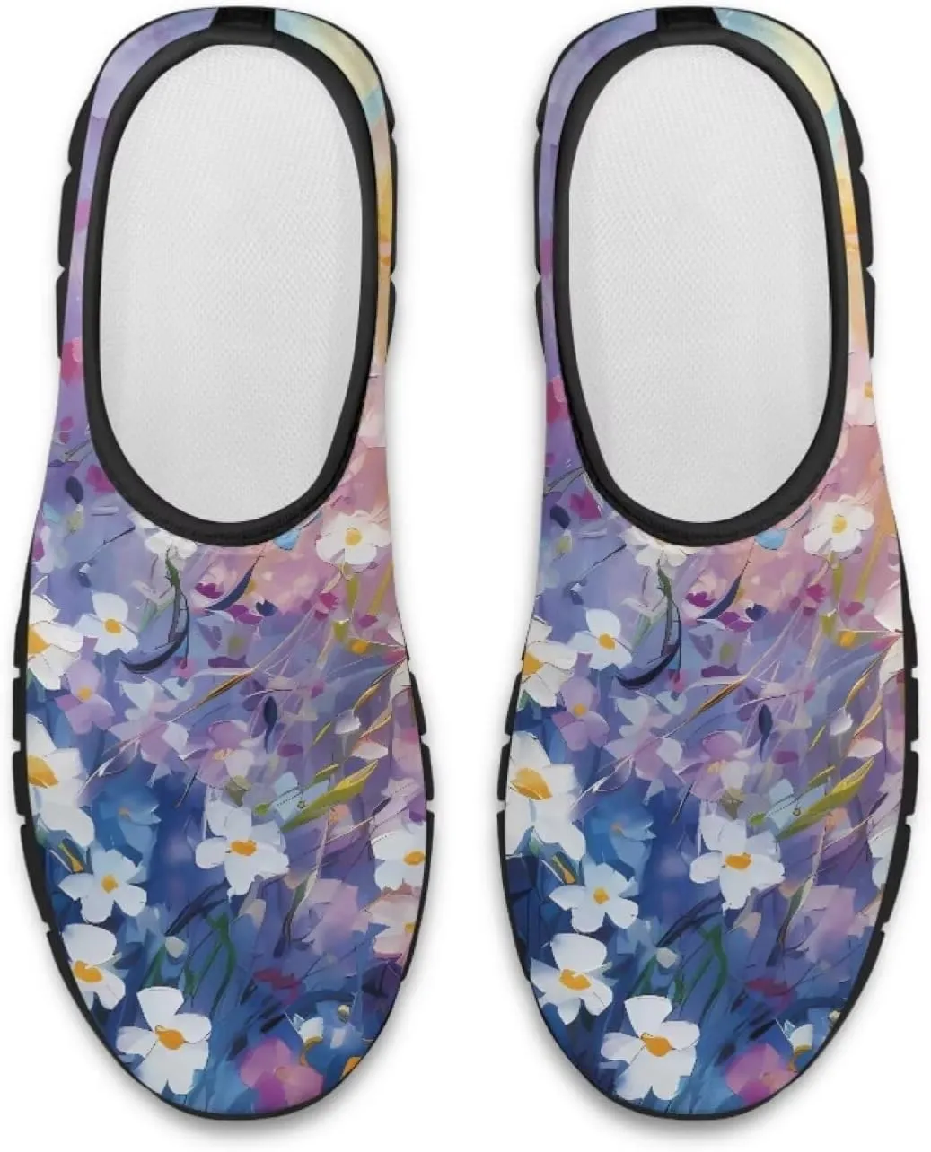 Binienty Women's Loafer Shoes Casual Ballet Flat Nurse Sneakers Comfy Slip-Ons Round Toe Footwear