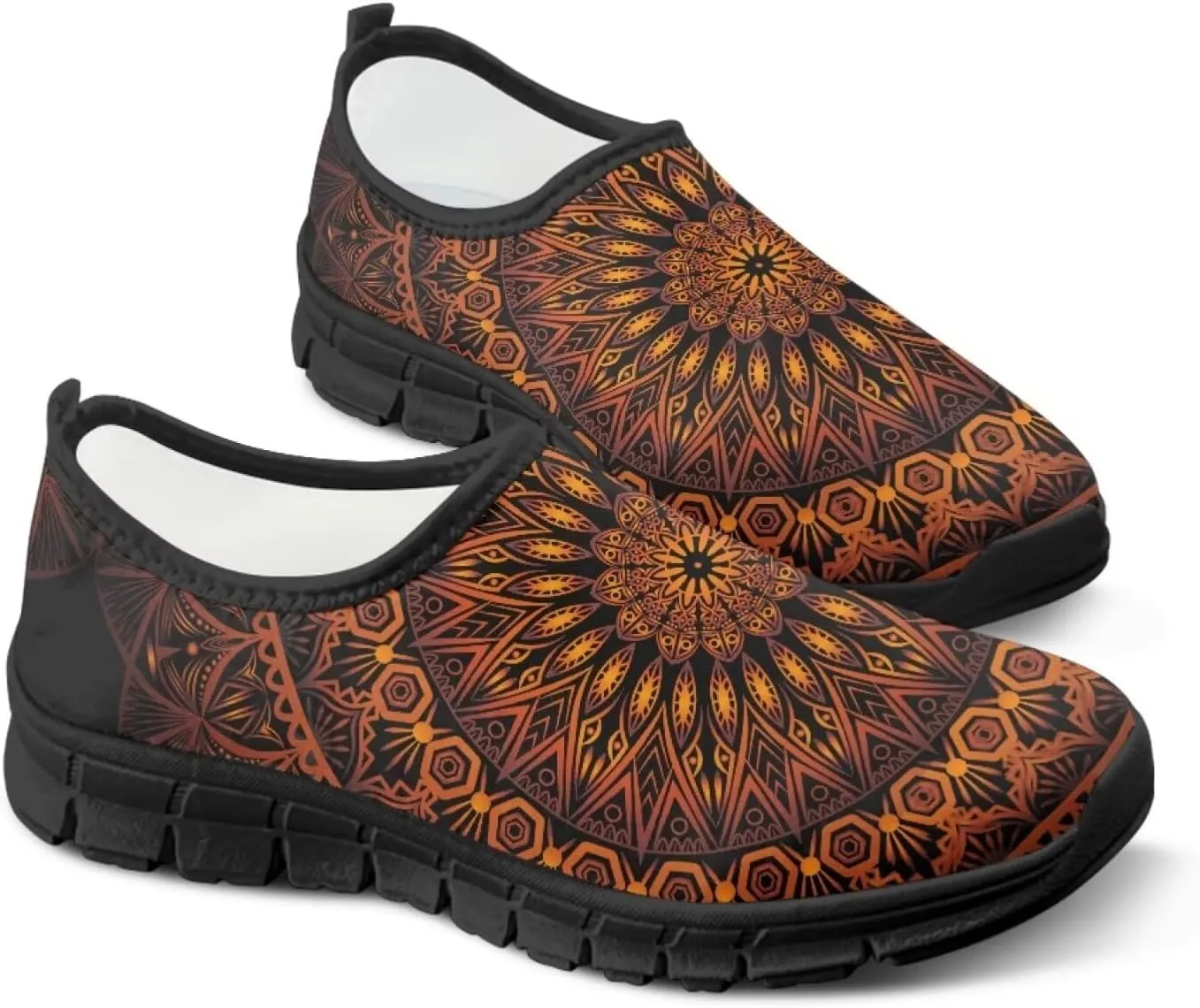 Binienty Womens Slip-on Shoes Lightweight No Laces Sneakers Arch Support Loafer Walking Shoes for Work Casual Daily