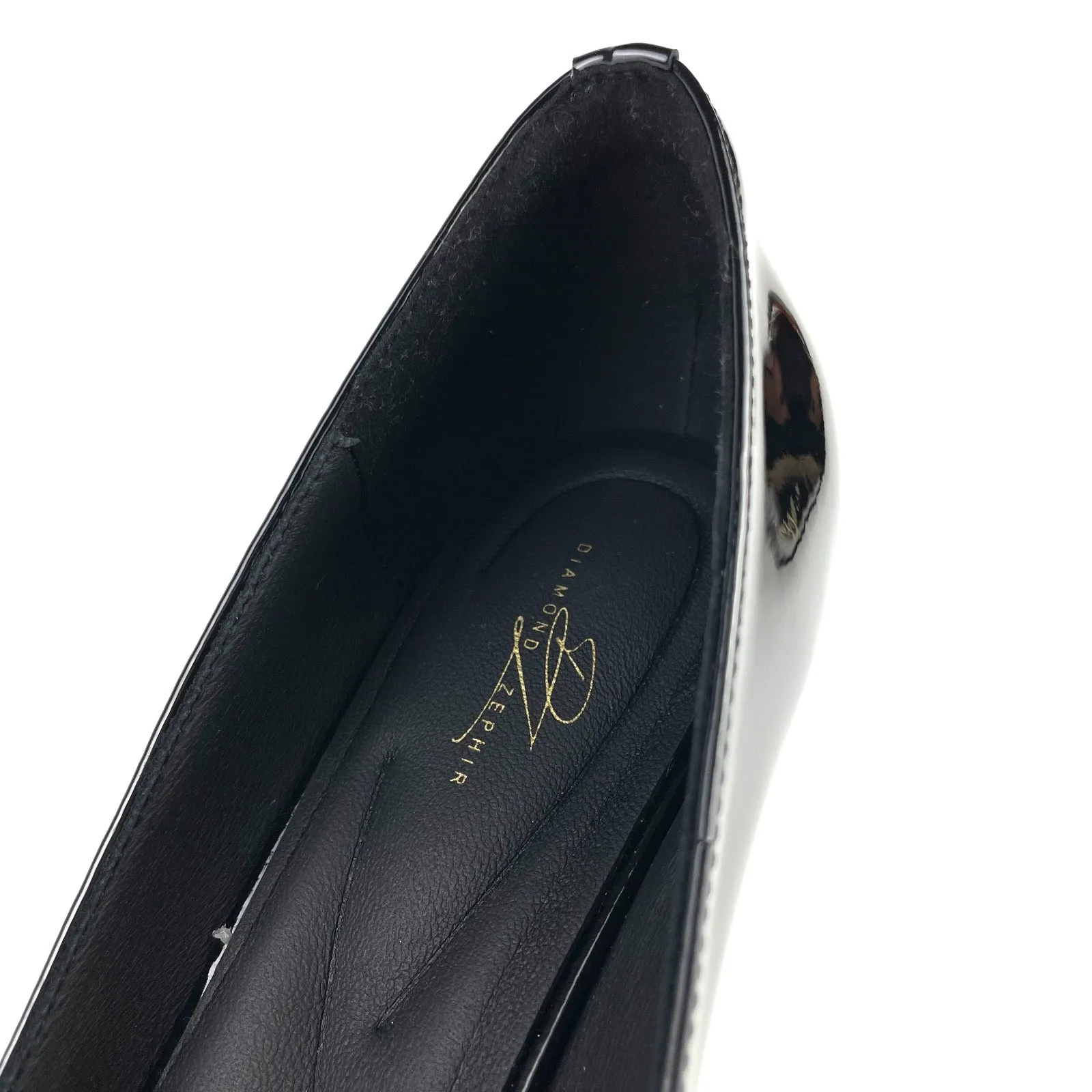 Black Tiffany Patent Leather Pump
