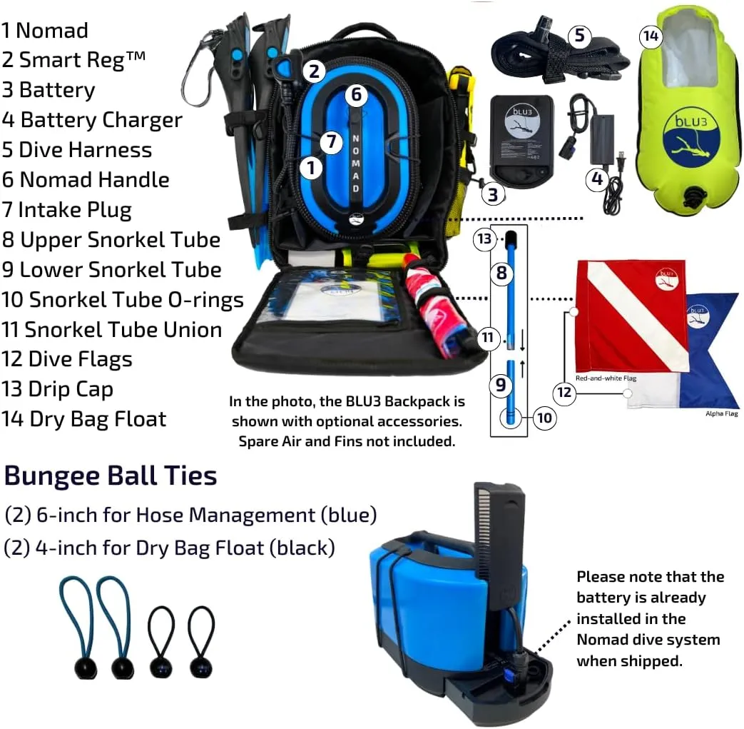 BLU3 Nomad Battery-Powere Dive System