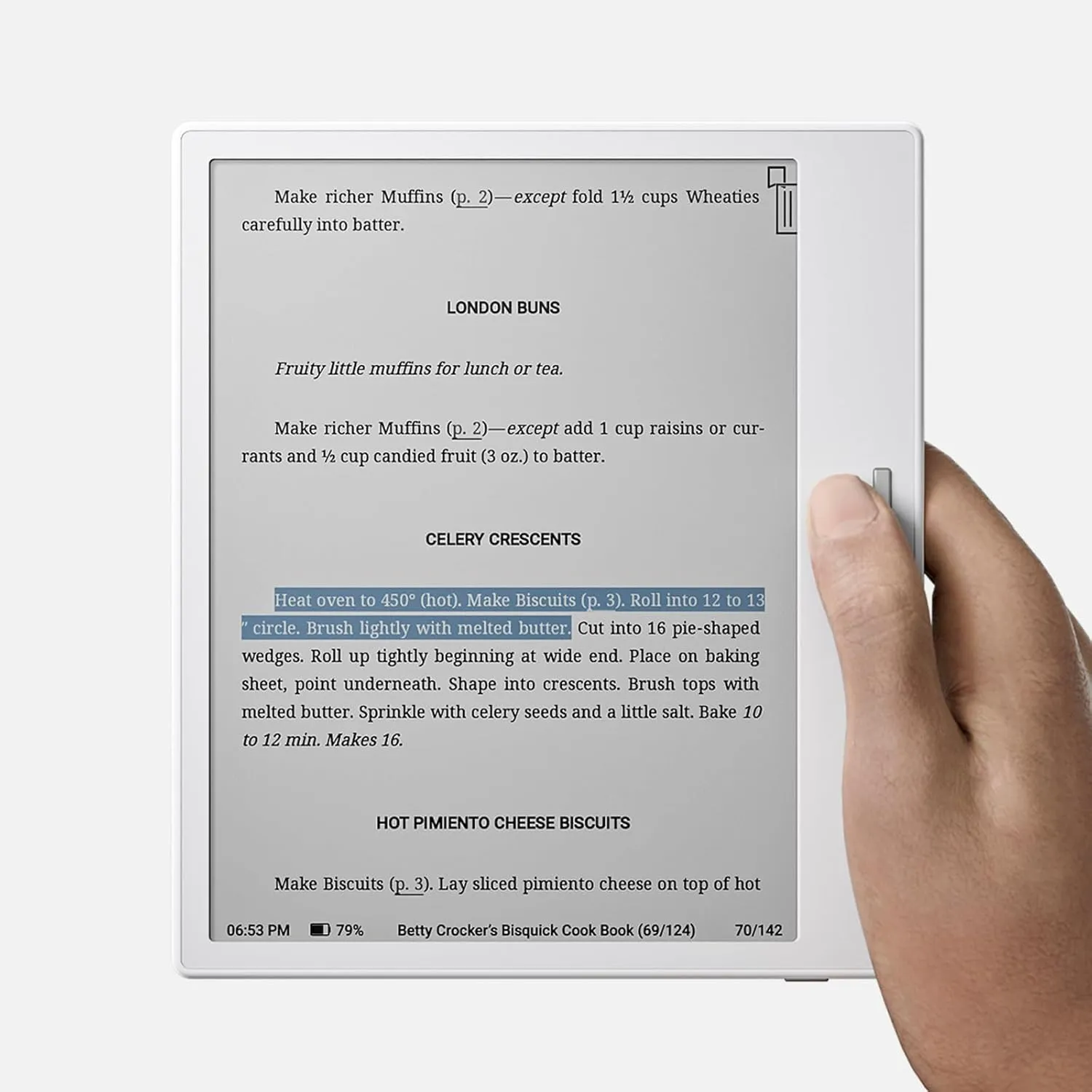 BOOX Tablet Go Color 7 ePaper E Ink Tablet 4G 64G Front Light (White)
