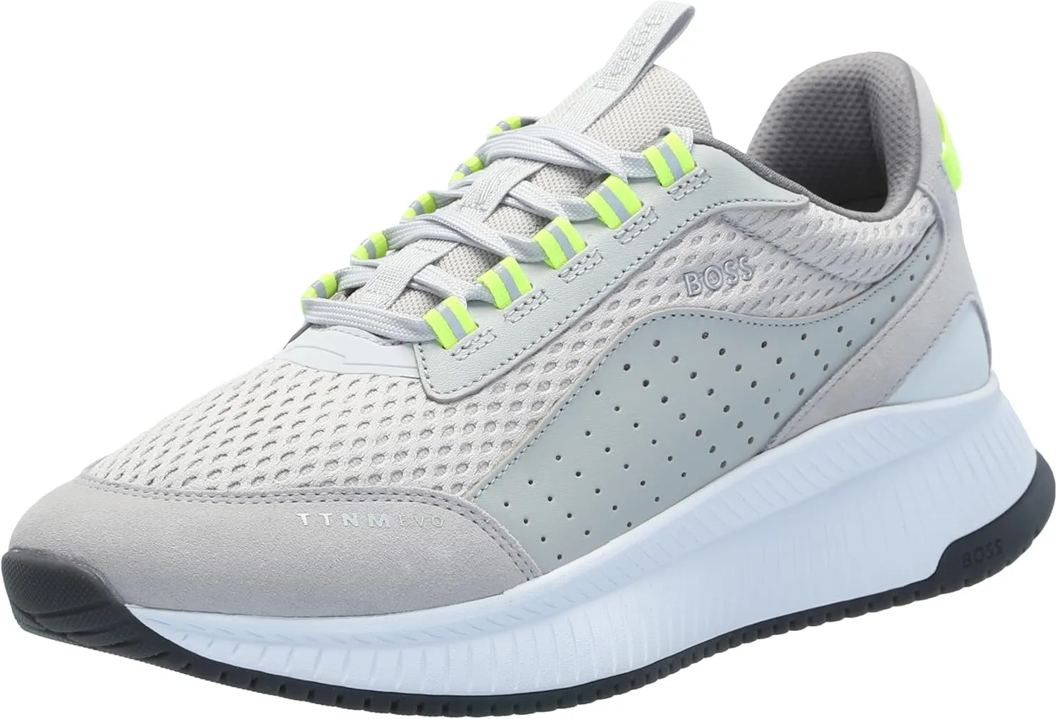 BOSS Men's Modern Knit Structure Running Sneaker