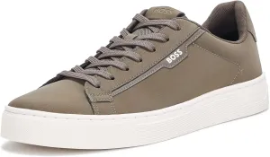 BOSS Men's Rhys Cupsole Small Logo Sneaker