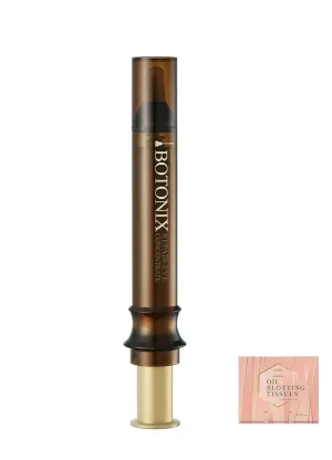 BOTONIX Age Defying Eye Concentrate Cream 24K Gold and 8 Peptides Lifting and Firming Bundle with 1 Pack Oil Absorbing Blotting Paper to Dry Oily Face Quick and Elegantly