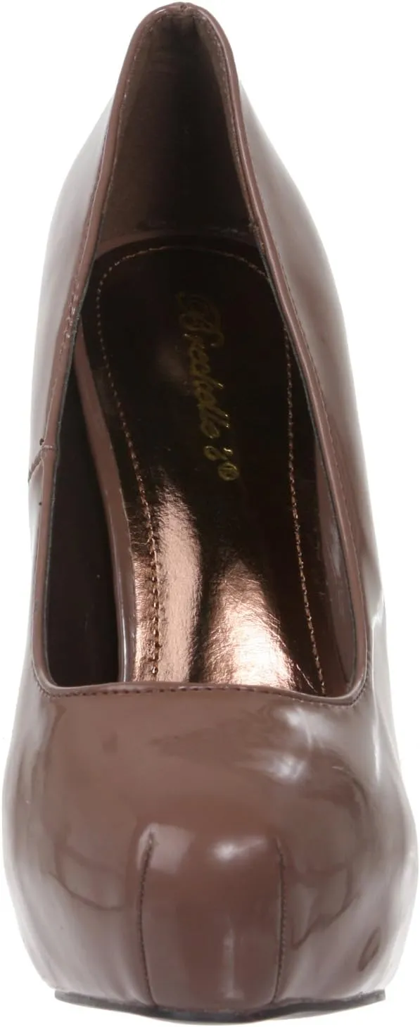 Breckelle's Women's Patent High Heel Platform Pumps