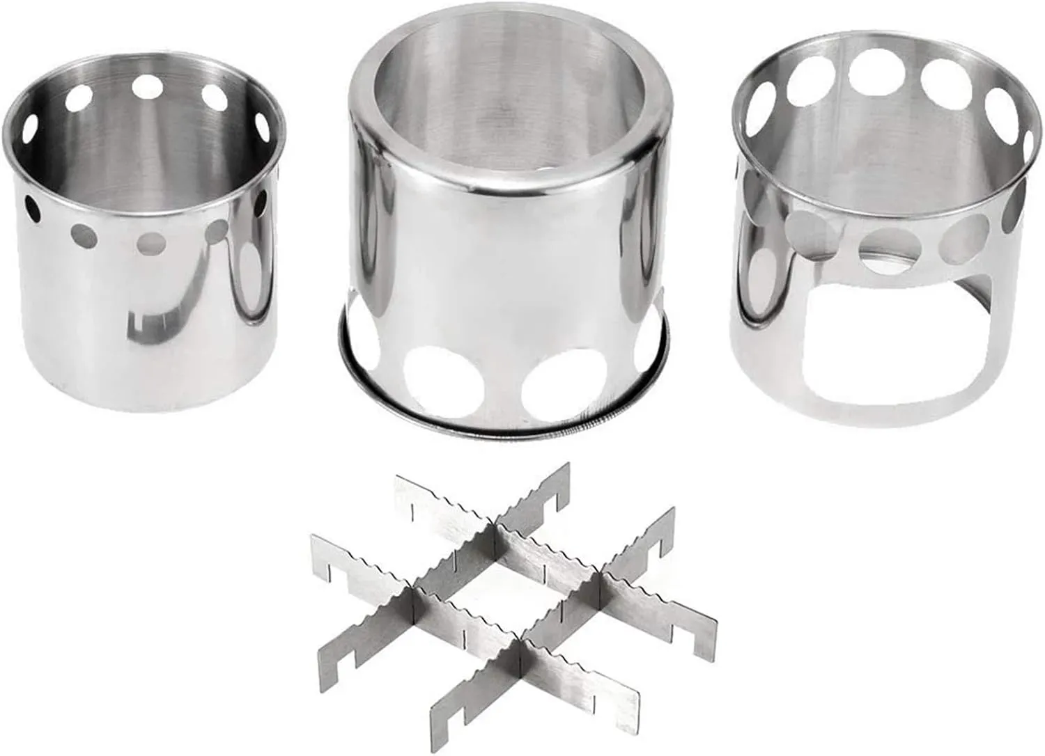 Camping Wood Stove Camping Wood Stove Portable Folding Wood Burning Backpacking Stove for Camping Cooking