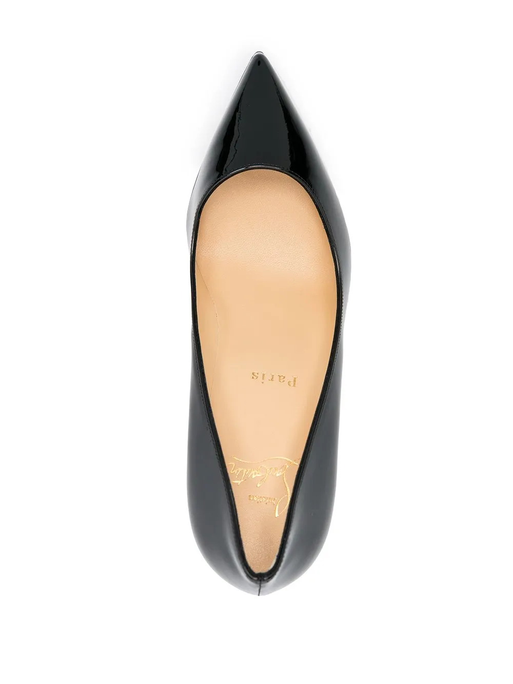 Christian Louboutin Pigalle 85mm Black Patent Leather Pumps