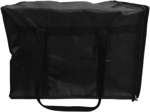 Ciieeo Insulated Food Bag with Handles Capacity Pizza Carrier Water Resistant Grocery Tote for Indoor Outdoor Use Easy to Clean Stable Flat Bottom